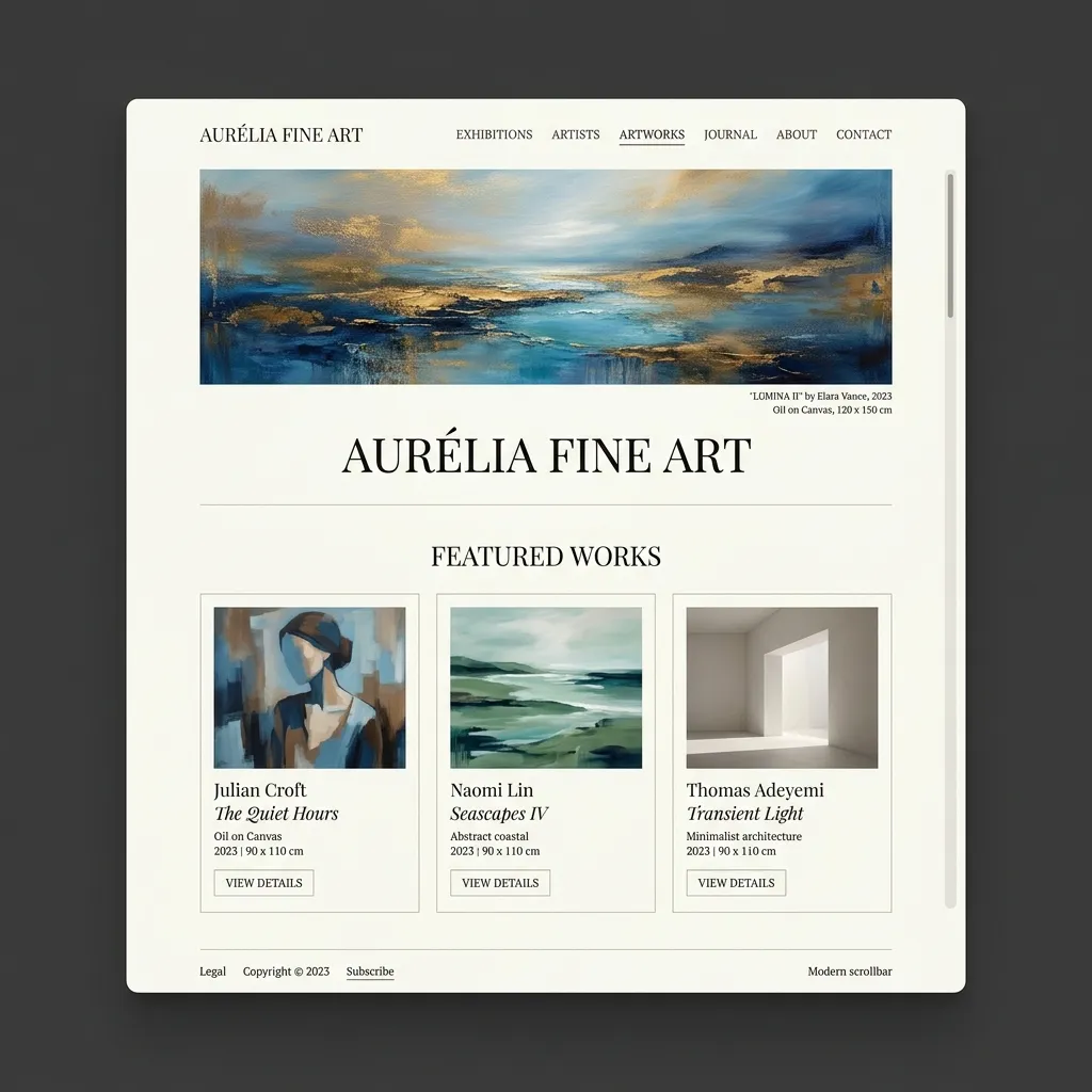 Fine Art Gallery